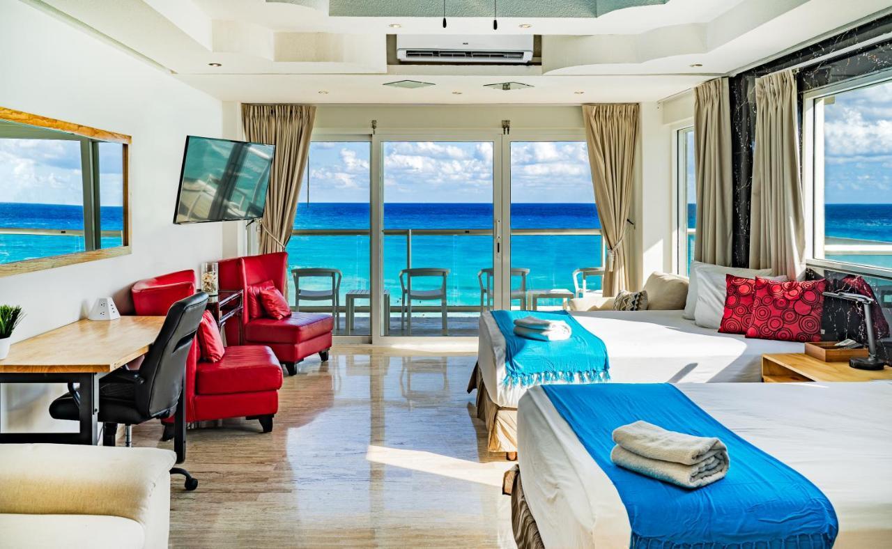 Paradise Beachfront & Nightlife Heart Cancún Buitenkant foto