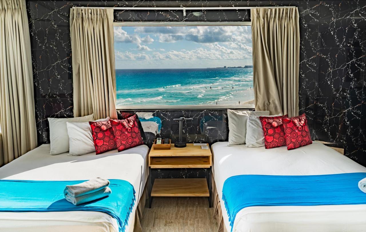 Paradise Beachfront & Nightlife Heart Cancún Buitenkant foto